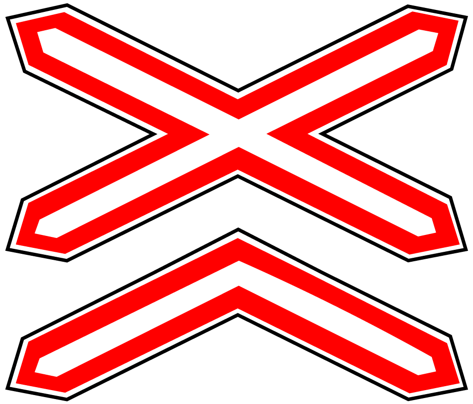 1.3.2 Cale ferată fără bariere cu două sau mai multe linii.