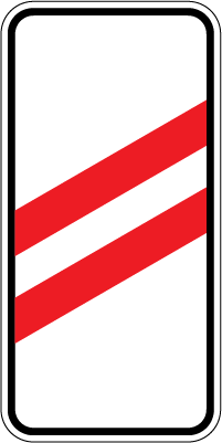 1.4.2 Apropiere de trecerea la nivel cu calea ferată în afara localităților.