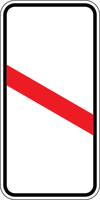 1.4.6 Apropiere de trecerea la nivel cu calea ferată în afara localităților.