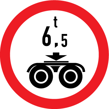 3.15.2 "Masă limitată pe osie dublă"