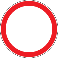 3.2 "Circulaţie interzisă" – interzice circulaţia tuturor vehiculelor.